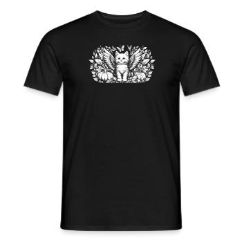 Fairycore Feen Mushroom Moon - Männer T-Shirt - Schwarz - Vorne - AI Model Male 178 light (178cm)