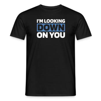 Paramotor paragliding - Men's T-Shirt - black - Front - AI Model Male 178 light (178cm)