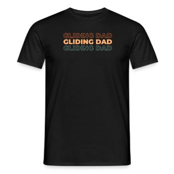 Paramotor Gleitschirmfliegen - Männer T-Shirt - Schwarz - Vorne - AI Model Male 178 light (178cm)