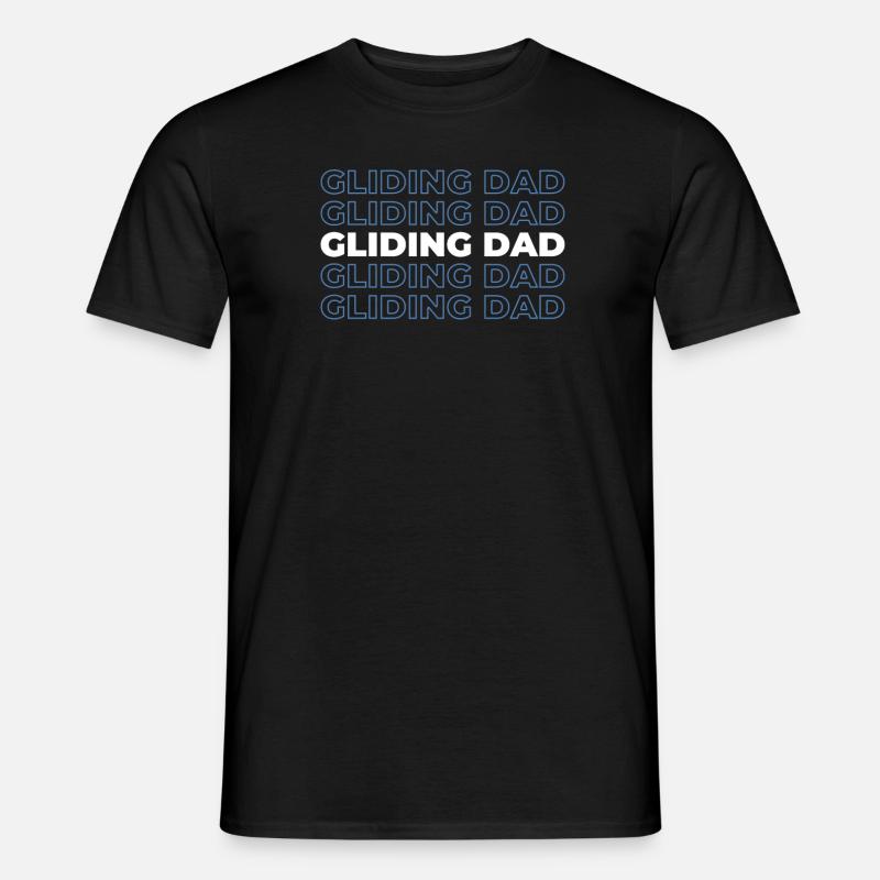 Paramotor paragliding - Men's T-Shirt - black