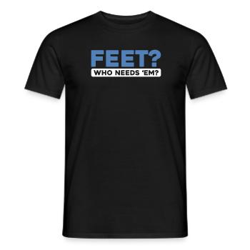Paramotor Gleitschirmfliegen - Männer T-Shirt - Schwarz - Vorne - AI Model Male 178 light (178cm)