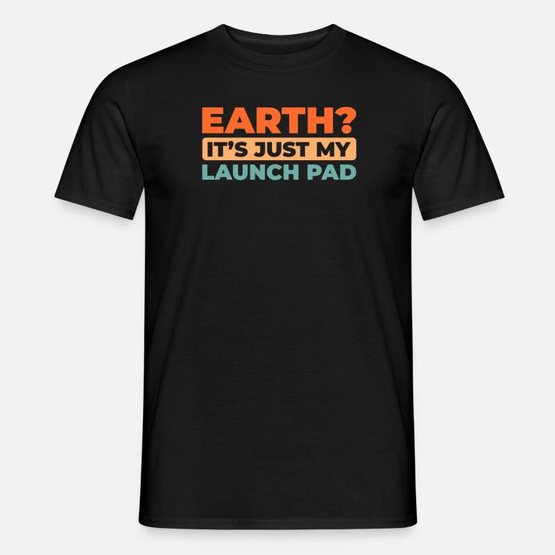 Paramotor paragliding - Men's T-Shirt - black