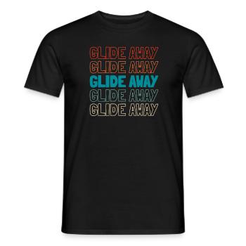 Paramotor Gleitschirmfliegen - Männer T-Shirt - Schwarz - Vorne - AI Model Male 178 light (178cm)
