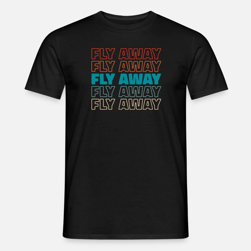 Paramotor Gleitschirmfliegen - Männer T-Shirt - Schwarz