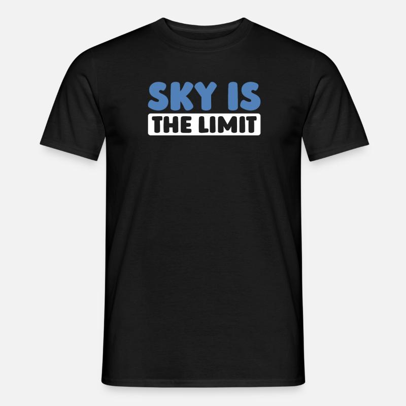 Paramotor paragliding - Men's T-Shirt - black