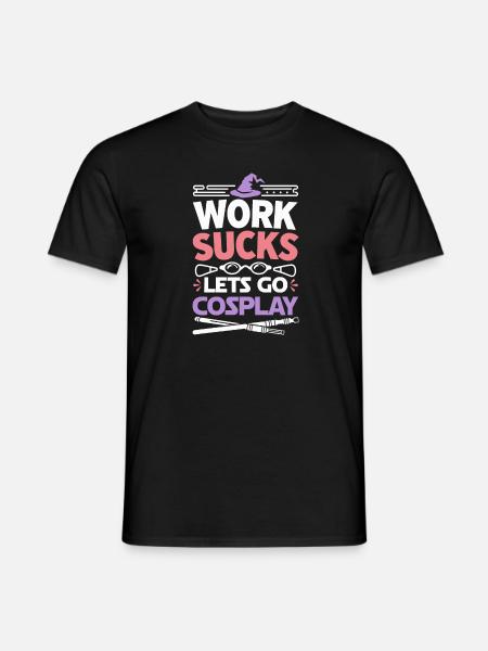 Cosplay Cosplayer - T-shirt homme - noir