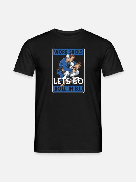 Brazilian Jiu Jitsu Bjj - Men's T-Shirt - black