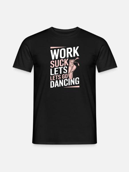Ballet Balerina - Men's T-Shirt - black
