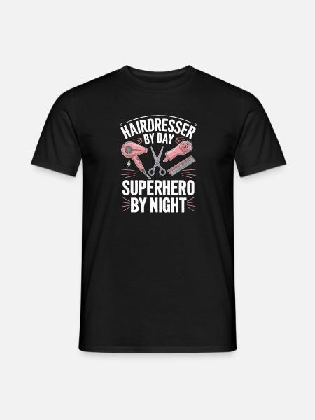 Coiffeur Coiffeur - T-shirt homme - noir
