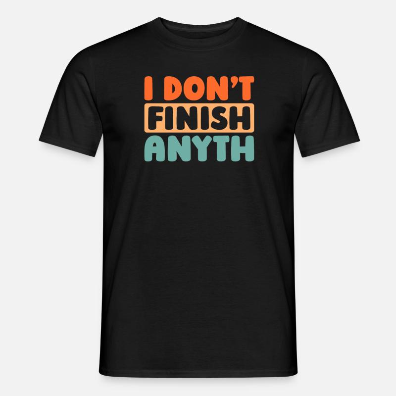 Schwarzer Humor - Männer T-Shirt - Schwarz