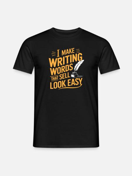 Copywriter - Men's T-Shirt - black