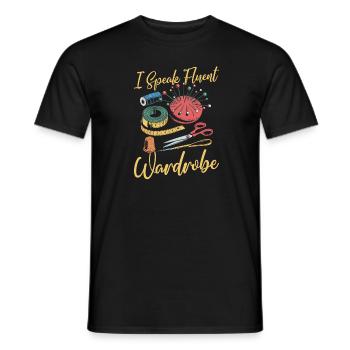 Costume - T-shirt homme - noir - Devant - AI Model Male 178 light (178cm)