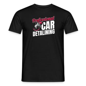 Détaillant automobile - T-shirt homme - noir - Devant - AI Model Male 178 light (178cm)