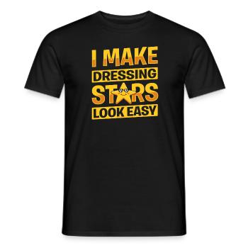 Costume - T-shirt homme - noir - Devant - AI Model Male 178 light (178cm)