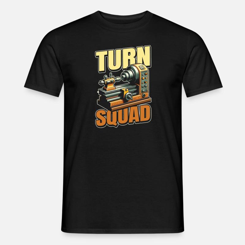 Dreher Kader - Männer T-Shirt - Schwarz