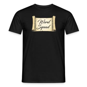 Philologe Kader - Männer T-Shirt - Schwarz - Vorne - AI Model Male 178 light (178cm)