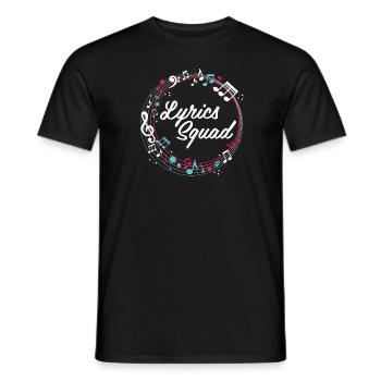 Texter Kader - Männer T-Shirt - Schwarz - Vorne - AI Model Male 178 light (178cm)