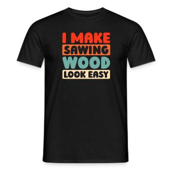 Dessinateur - T-shirt homme - noir - Devant - AI Model Male 178 light (178cm)
