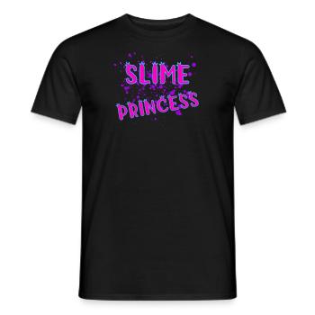 Schleim-Prinzessin, Schleim-Geschenk, Schleim-Leben, Schleim-Geschenk - Männer T-Shirt - Schwarz - Vorne - AI Model Male 178 light (178cm)