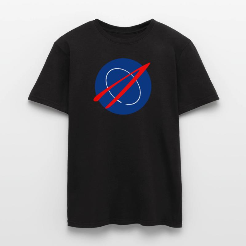 Patch spatial T-shirt homme
