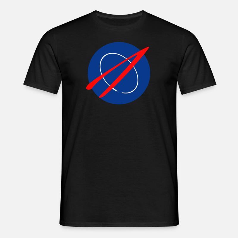 Patch spatial - T-shirt Homme - noir