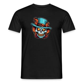 Halloween Design gruselig für die nächste Party - Männer T-Shirt - Schwarz - Vorne - AI Model Male 178 light (178cm)