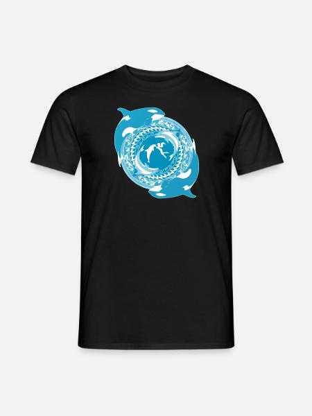Daughter of Poseidon - Men's T-Shirt - black