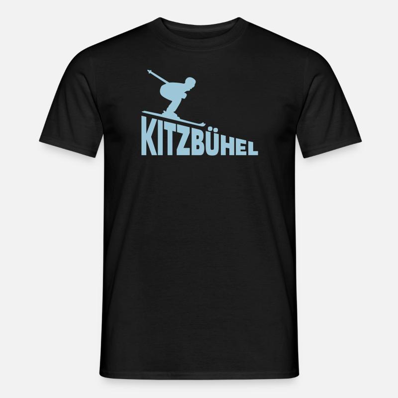 Kitzbühel - Männer T-Shirt - Schwarz