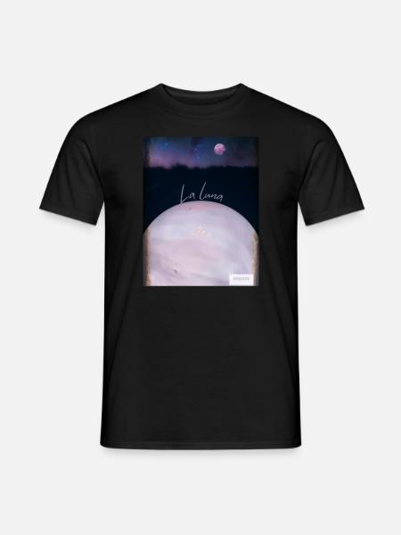 La Luna - the mystical moon - Men's T-Shirt - black