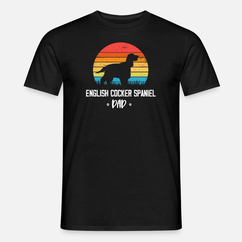 Deutsch Cocker Spaniel - T-shirt homme - noir