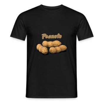 Peanuts, Peanuts - Men's T-Shirt - black - Front - AI Model Male 178 light (178cm)