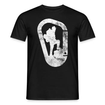 Wanderer - (2) - Männer T-Shirt - Schwarz - Vorne - AI Model Male 178 light (178cm)