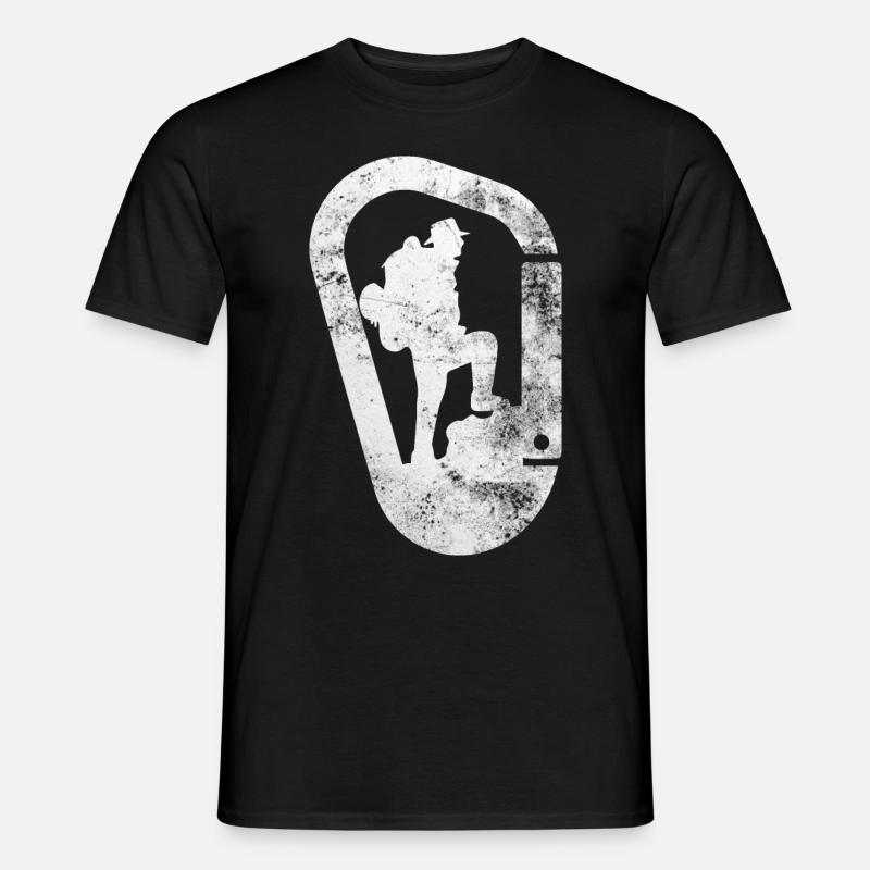 Wanderer - (2) - Männer T-Shirt - Schwarz