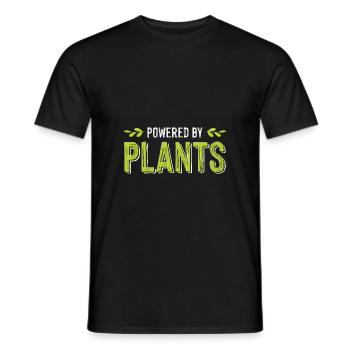 vegan veganer - Männer T-Shirt - Schwarz - Vorne - AI Model Male 178 light (178cm)