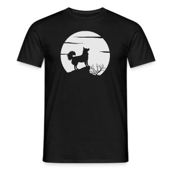 Quai de trèfle de l’Alaska - T-shirt homme - noir - Devant - AI Model Male 178 light (178cm)