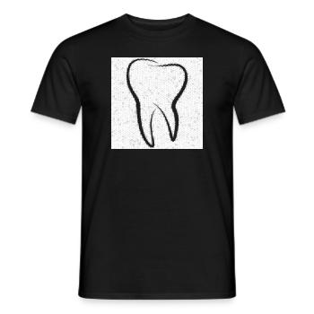 | dentaire Dentiste | Dentiste | Assistante dentaire - T-shirt homme - noir - Devant - AI Model Male 178 light (178cm)