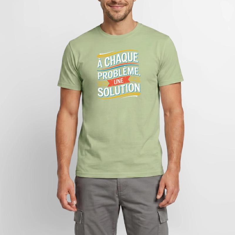 À chaque problème sa solution T-shirt homme