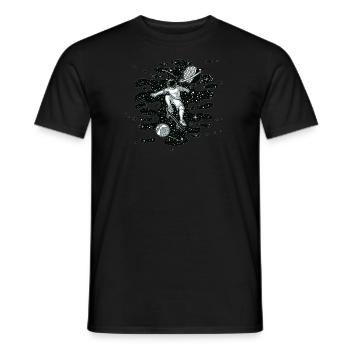 Astronaut - Men's T-Shirt - black - Front - AI Model Male 178 light (178cm)