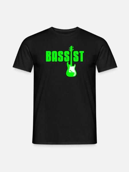 bassist - Männer T-Shirt - Schwarz