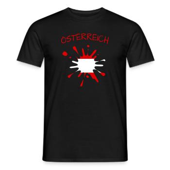 Österreich österreich - Männer T-Shirt - Schwarz - Vorne - AI Model Male 178 light (178cm)