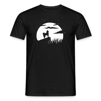 Quai de trèfle de l’Alaska - T-shirt homme - noir - Devant - AI Model Male 178 light (178cm)