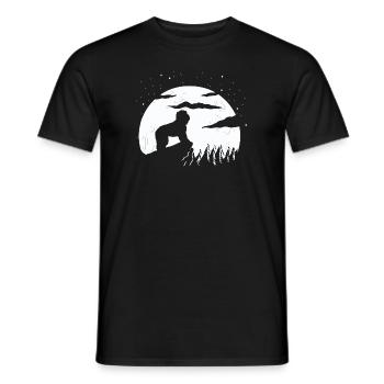 Barbet - Men's T-Shirt - black - Front - AI Model Male 178 light (178cm)