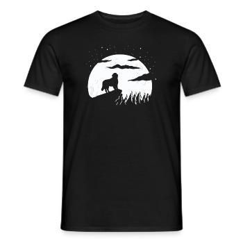 Berner Sennenhund - Männer T-Shirt - Schwarz - Vorne - AI Model Male 178 light (178cm)