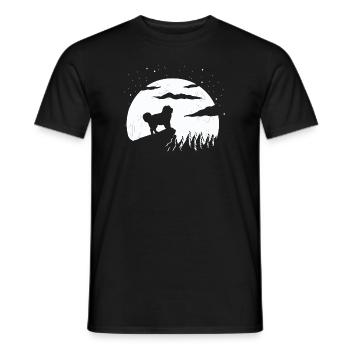 Kaukasischer Owtscharka Caucasian Shepherd Dog - Männer T-Shirt - Schwarz - Vorne - AI Model Male 178 light (178cm)