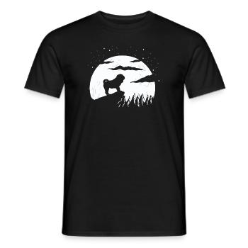 Shar Pei - Männer T-Shirt - Schwarz - Vorne - AI Model Male 178 light (178cm)
