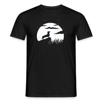 Teckel - T-shirt homme - noir - Devant - AI Model Male 178 light (178cm)
