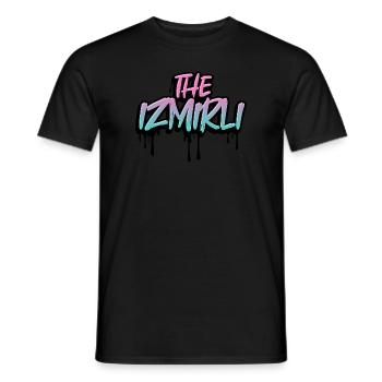 The izmirli - Men's T-Shirt - black - Front - AI Model Male 178 light (178cm)