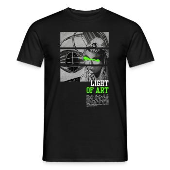 Dolmengöttin 9 - Männer T-Shirt - Schwarz - Vorne - AI Model Male 178 light (178cm)