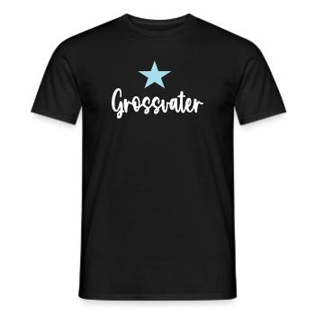 Grossvater Opa Großvater Großpapa Opi Gross-Vater - Männer T-Shirt - Schwarz - Vorne - AI Model Male 178 light (178cm)