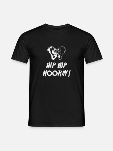 Hip Hip Hooray - Men's T-Shirt - black